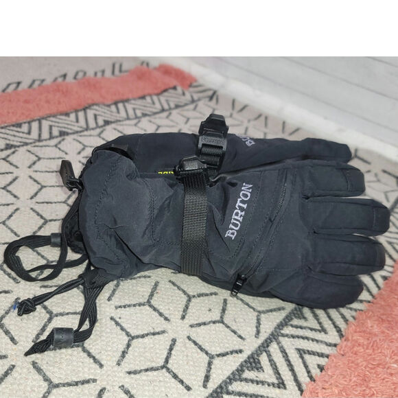 BURTON GORE-TEX GLOVES IN TRUE BLACK, SZ MEDIUM - Picture 2 of 12